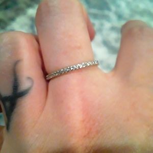 14k diamond band